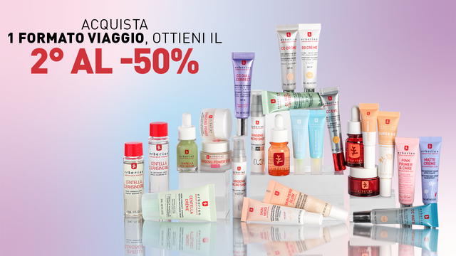 Formati viaggio in offerta