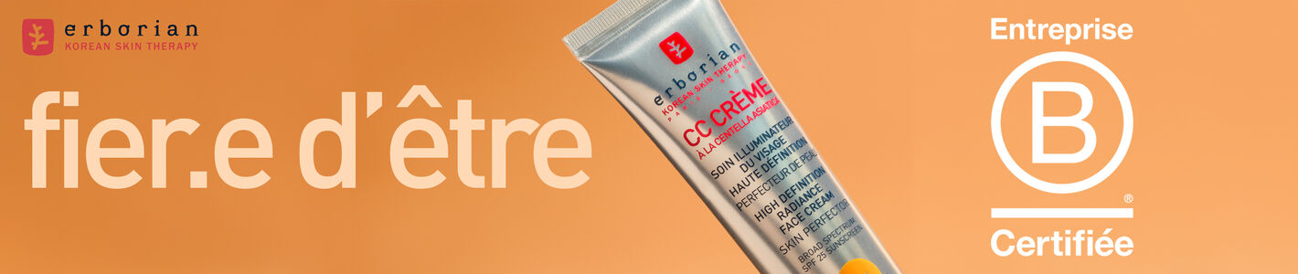 Erborian &egrave; certificato B Corp&trade;