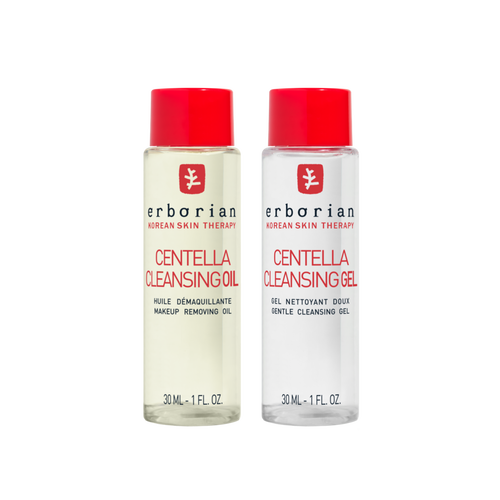 Vedi 1/5 il prodotto Doppia Detersione Coreana: olio struccante e gel detergente, , large