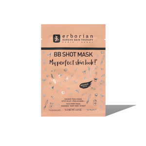 BB Shot Mask - Maschera in tessuto illuminante 15 g | Erborian